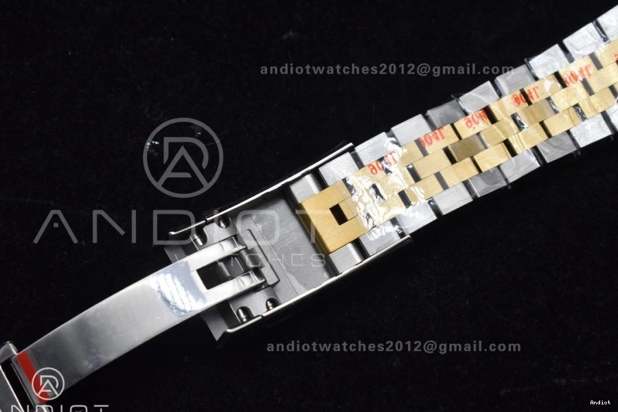 YG SS Dial VR3235 Jubilee 904L Best YG DateJust 36 1:1 126233 Edition Bracelet Diamonds Steel Clean on 1106